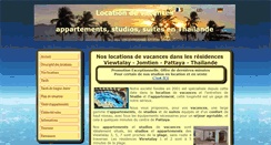 Desktop Screenshot of location-vacances-pattaya.com